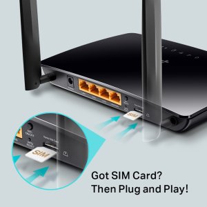 TP-LİNK AC750 Kablosuz Çift Bant 4G LTE Router