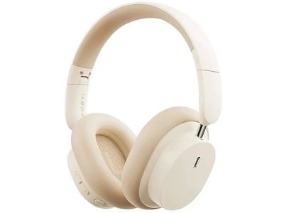BASEUS D05 Bluetooth Kulak Üstü Kulaklık Beyaz