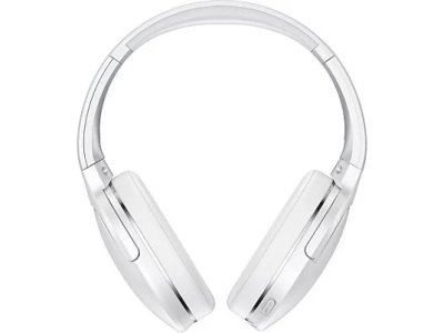BASEUS D02 Pro Bluetooth Kulak Üstü Kulaklık Beyaz