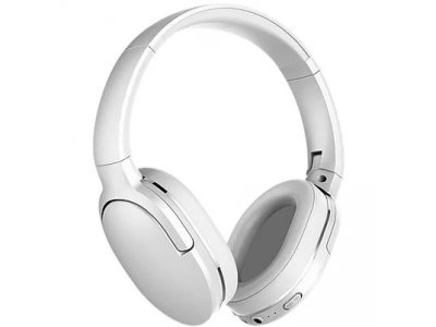 BASEUS D02 Pro Bluetooth Kulak Üstü Kulaklık Beyaz